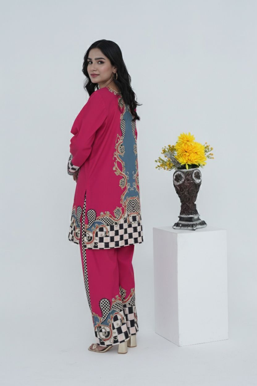 Printed Co-ord Set 2 |  2 PC