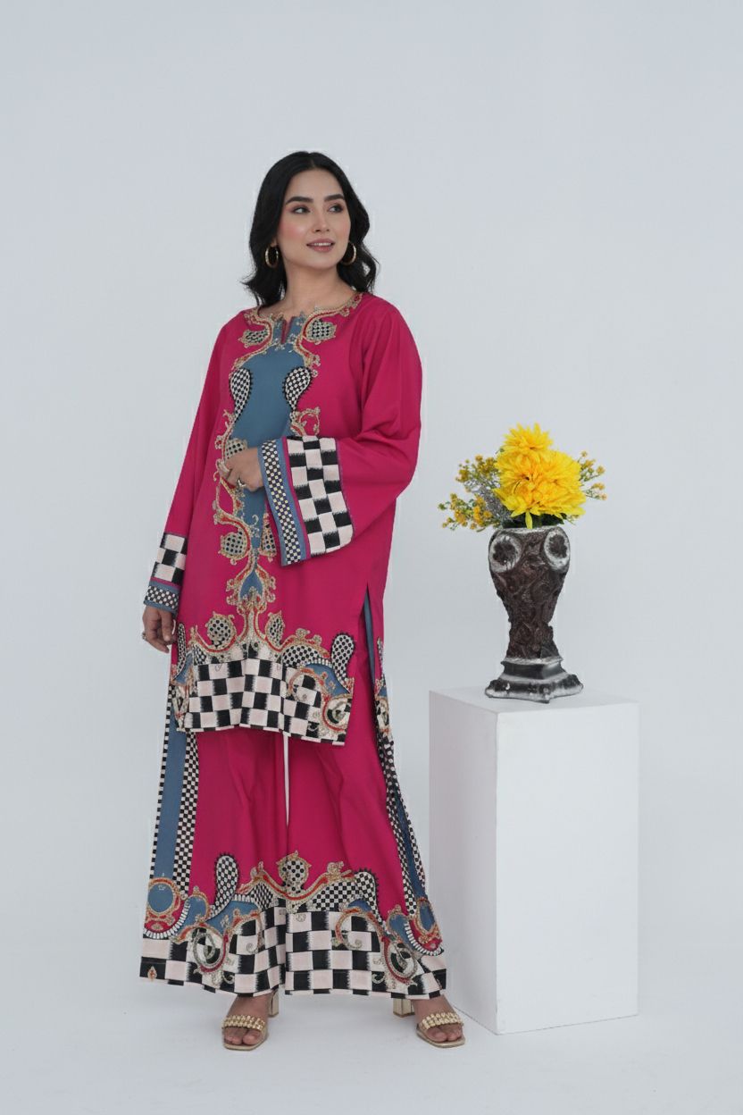 Printed Co-ord Set 2 |  2 PC