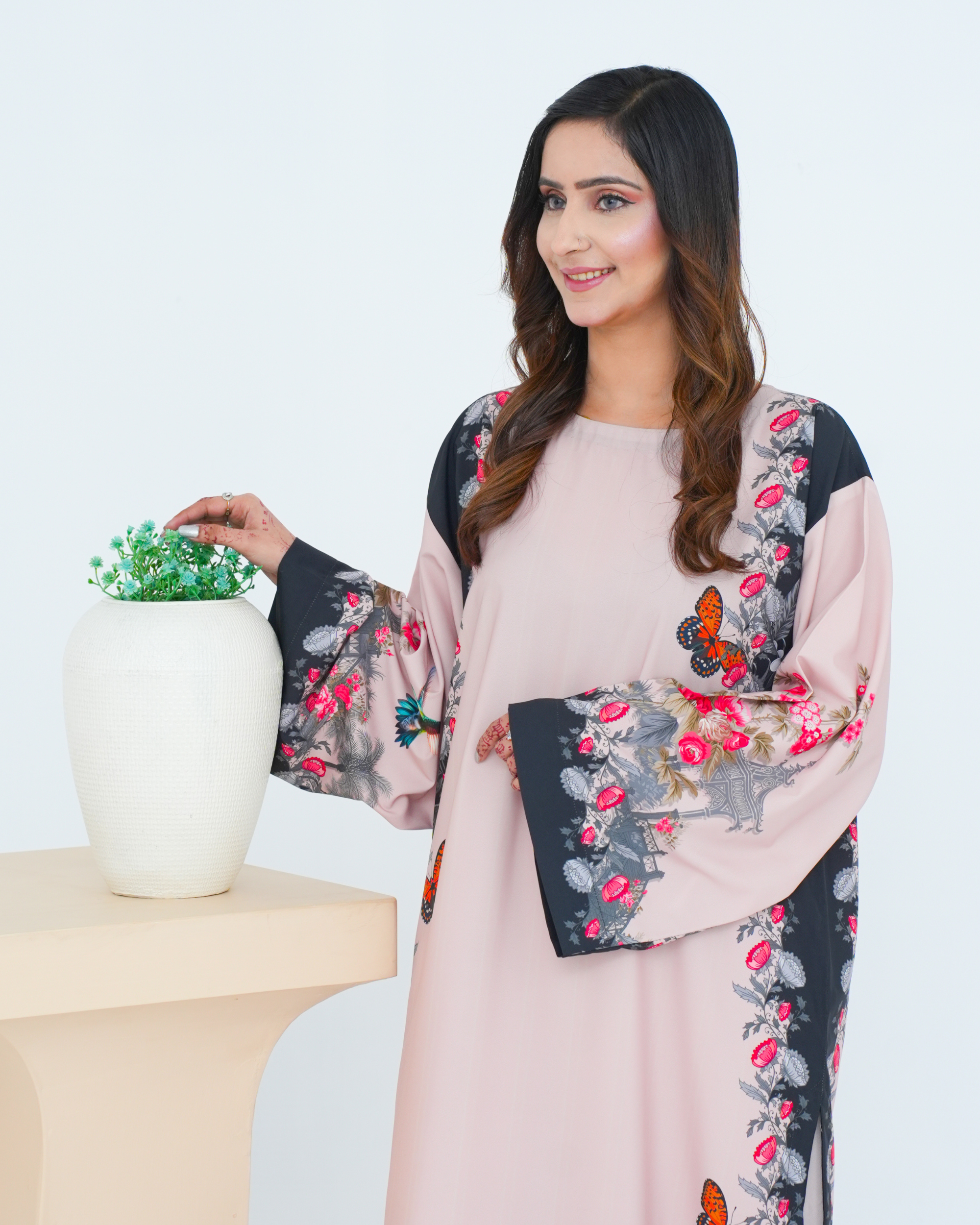 Skin n Black Printed Co-ord Set