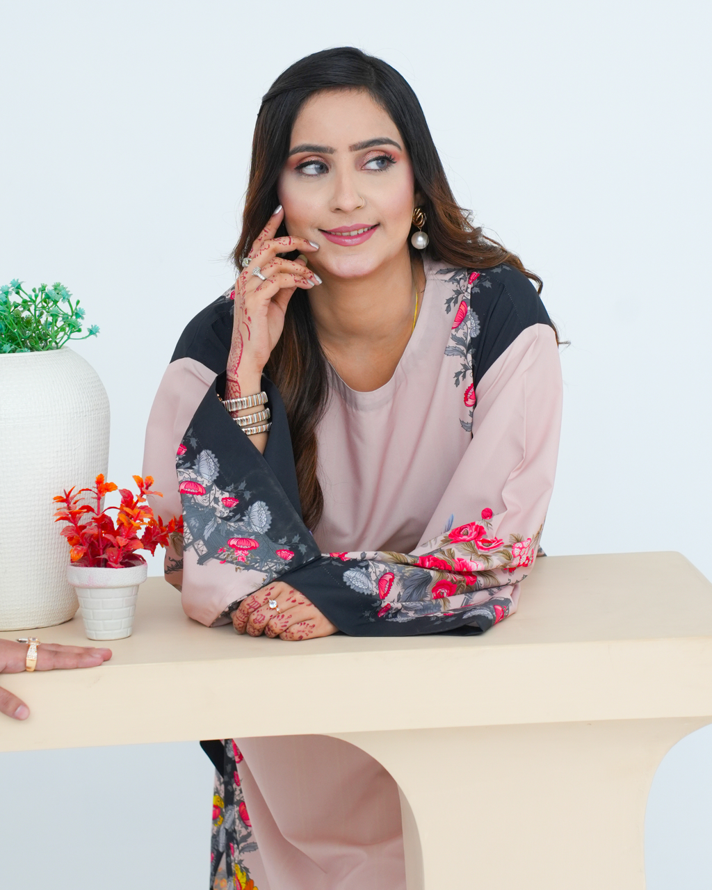 Skin n Black Printed Co-ord Set